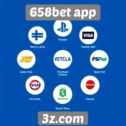Métodos de pagamento aceitos no 658bet app