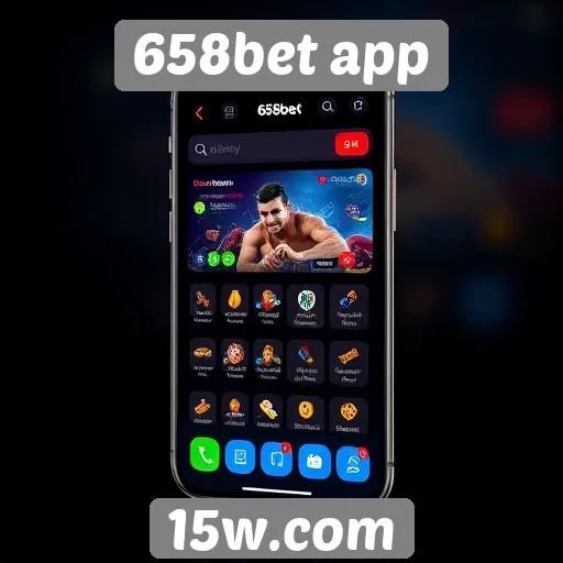Análise da interface do usuário do 658bet app
